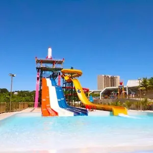 Piazza Diroma Com Acesso Gratuito Ao Acqua Park E Splash Caldas Novas